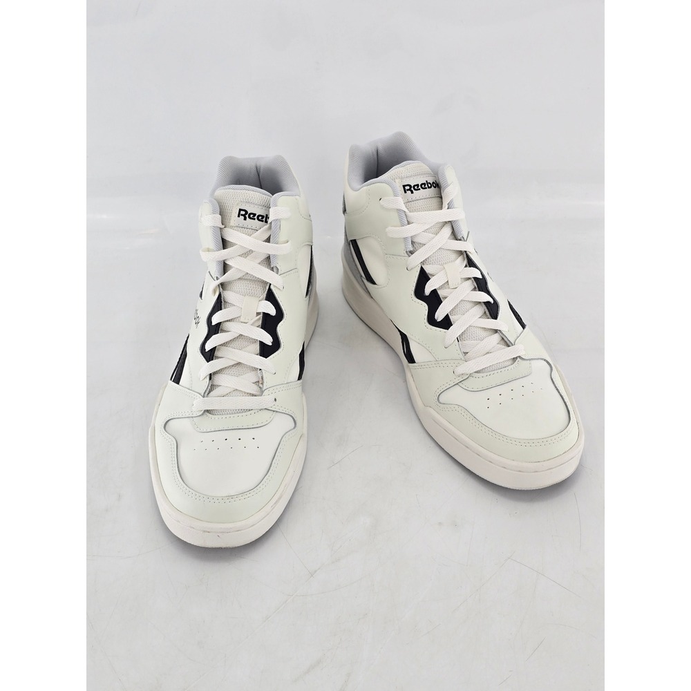 Reebok BB 4000 II Mid Sneakers Mens 11 White Black GX2098 - Excellent